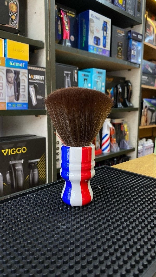 Producto - Brocha Barberia Peluquería Para Afeitar Quita Pelusa Vintage