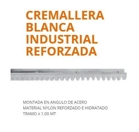 Producto - Cremallera industrial reforzada x 1 mt