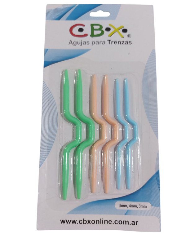 Producto - Agujas para trenzar plasticas