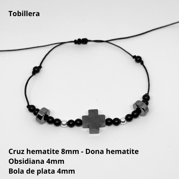 Producto - TOB - HOMBRE - #FP - Cruz y dona hematite (DOLAR)