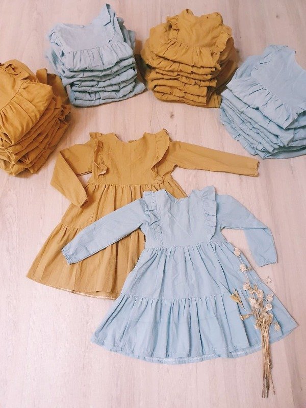 Producto - Vestido Siena Liso Kids