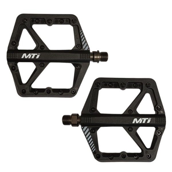 Producto - PEDAL MTI PLATAFORMA NEGRO NYLON PINES INTERCAMBIABLES 9/16 (04826)