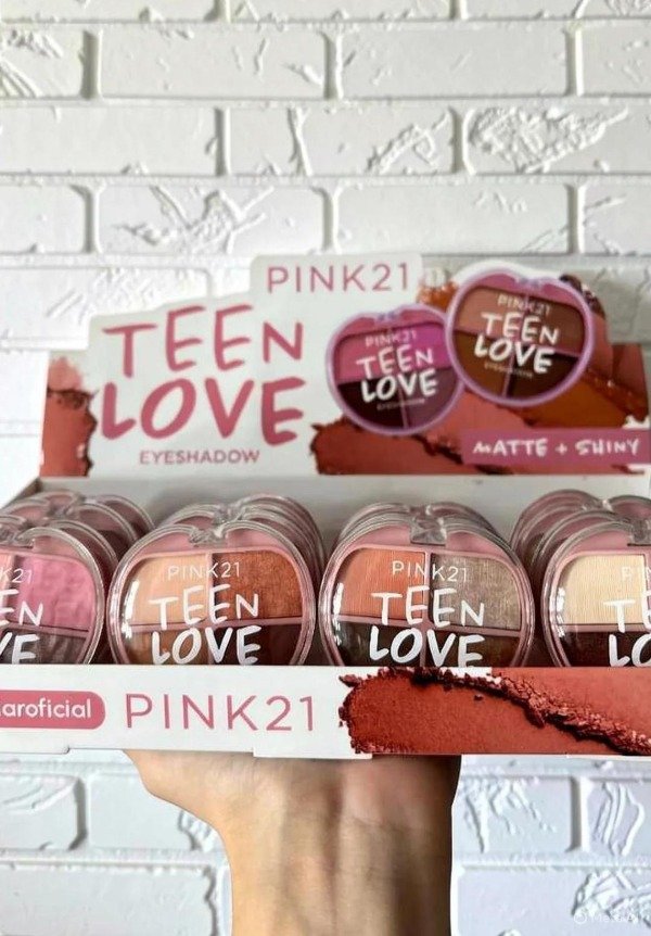 Producto - Sombras de Ojos Pink 21 Teen Love - Matte