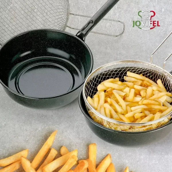 Producto - CONJUNTO FREIDOR ENLOZADO JOVIFEL 25 CM - 2