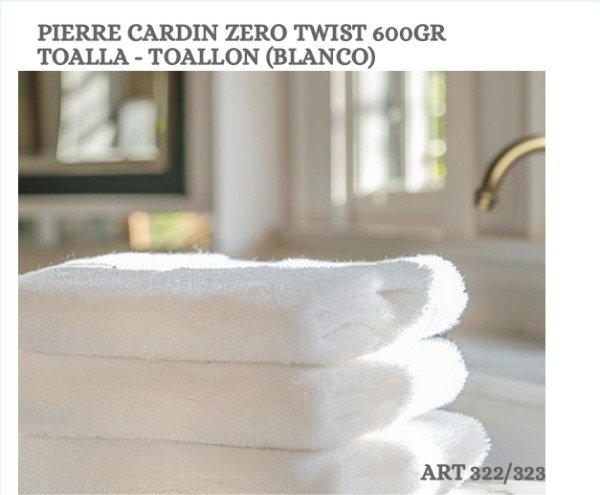 Producto - Jgo de Toalla y Toallón Hotel 600 gr