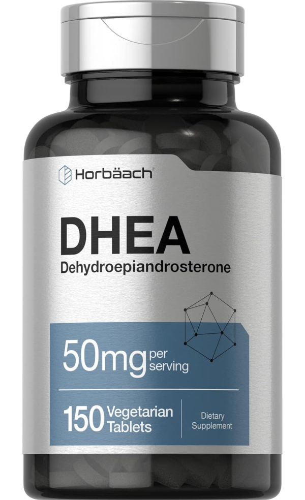 Producto - Horbäach - DHEA (deshidroepiandrosterona) 50mg x 150capsulas.