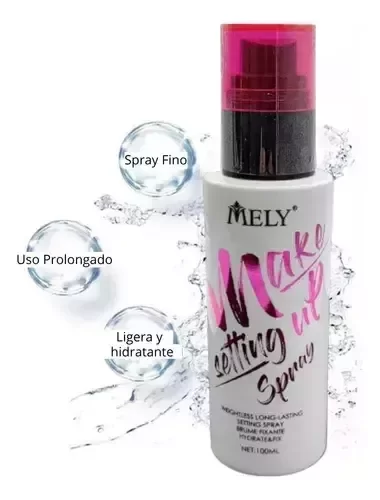 Producto - Fijador de maquillaje 100ml - Mely