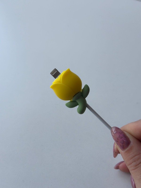 Producto - Come cable rosa amarilla