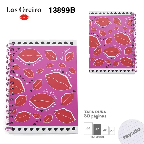 Producto - CUADERNO LAS OREIRO 13899B