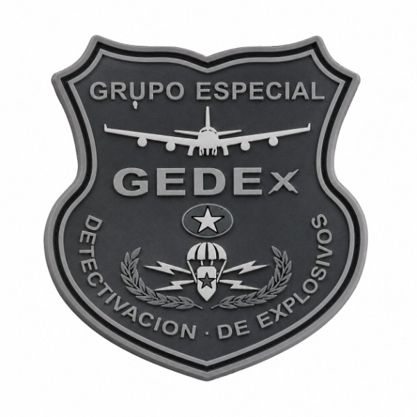 Producto - GEDEx Espalda PVC p/Chaleco Balístico