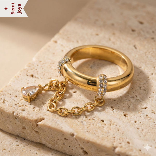 Producto - Anillo Trendy Gold (M)