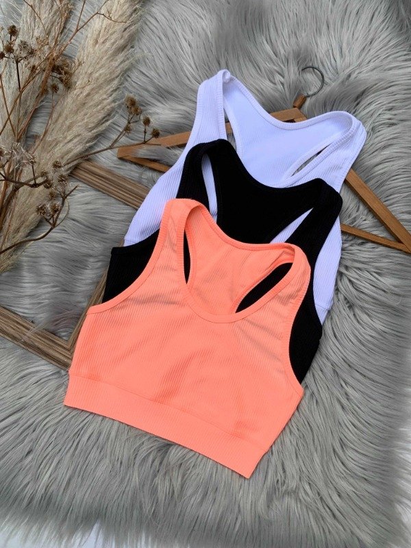 Producto - TOP DEPORTIVO DE MORLEY CON LYCRA
