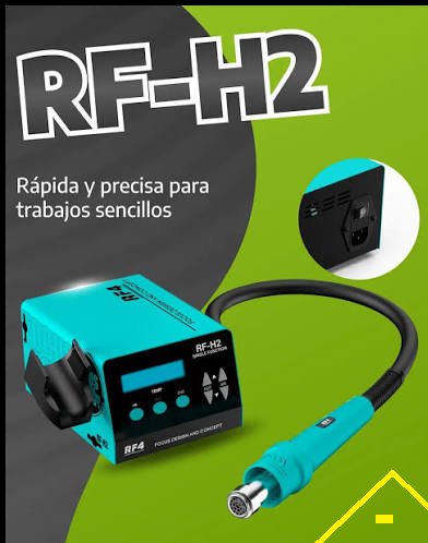 Producto - Estacion de soldado de aire caliente RF4 RF-H2 1000w - 0