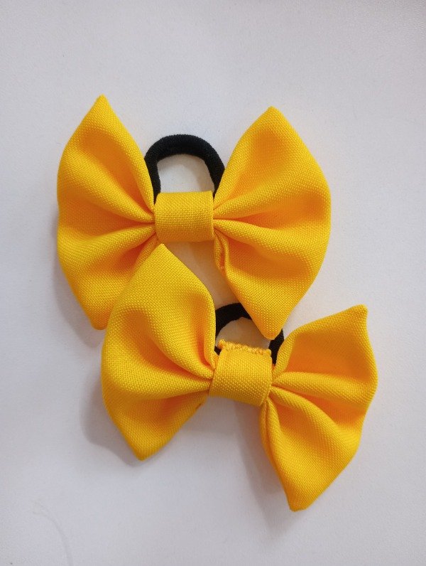 Producto - Par moños Amarillo