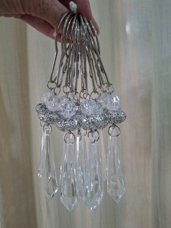 Producto - Gancho cortina Péndulo Niquel