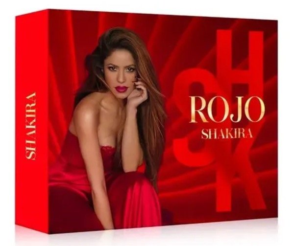 Producto - Shakira rojo set edt x 80ml + Deo spray x 150ml