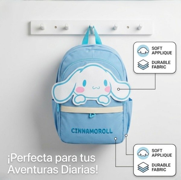 Producto - Mochila escolar Cinnamoroll sanrio cute - 0