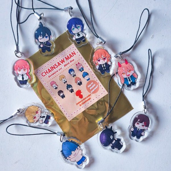 Producto - Charm Gacha - Chainsaw Man BombGirl Arc