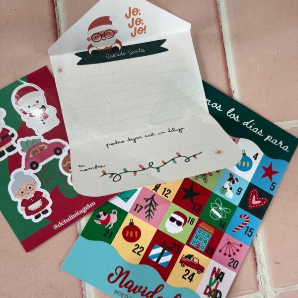 Producto - Combo Carta para Santa