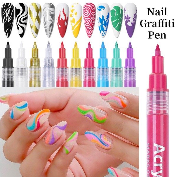 Producto - PACK 12 MARCADORES DE UÑAS DISEÑO