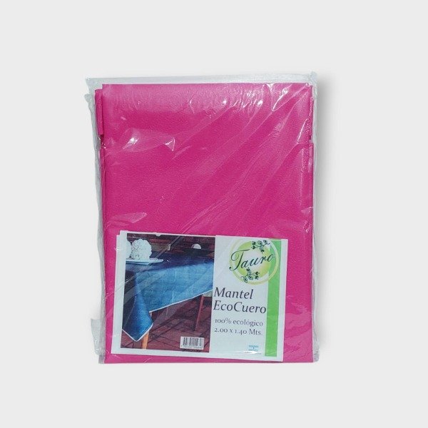 Producto - Mantel Eco Cuero Liso 2.00 x 1.40Mts Fucsia