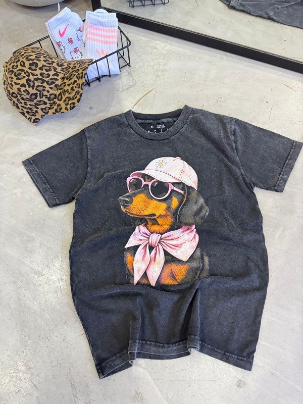 Producto - REMERA PRELAVADA PERRITOS - 7