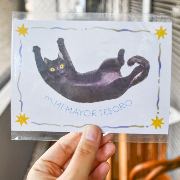 Producto - Postal Tesoro Panterita