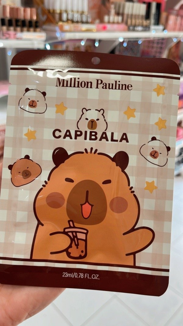 Producto - Mascarilla facial capibara