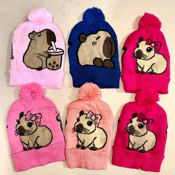 Producto - Gorro con piel l Capibara