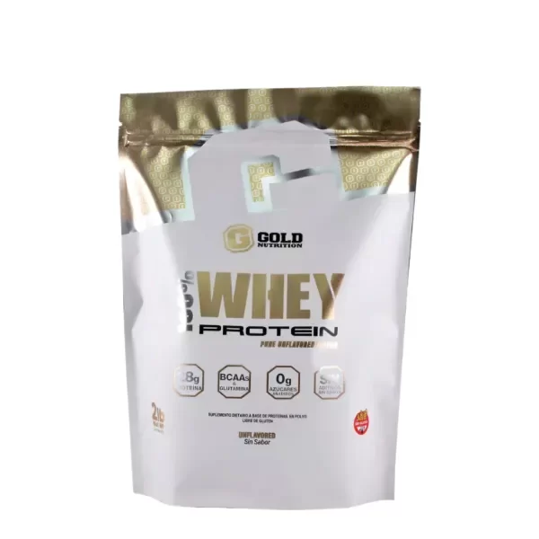 Producto - Gold Nutrition Whey Protein Sin Sabor 30 Services