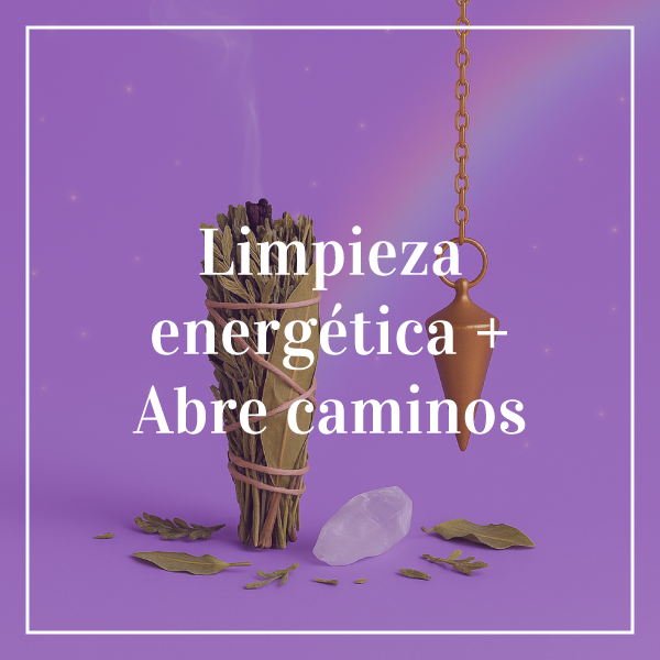 Producto - Limpieza energética + Abre caminos