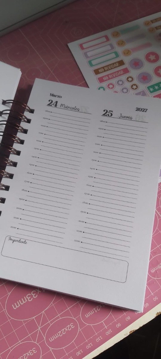 Producto - Agenda 2027 - Diseño AURA - dos días x hoja - 5
