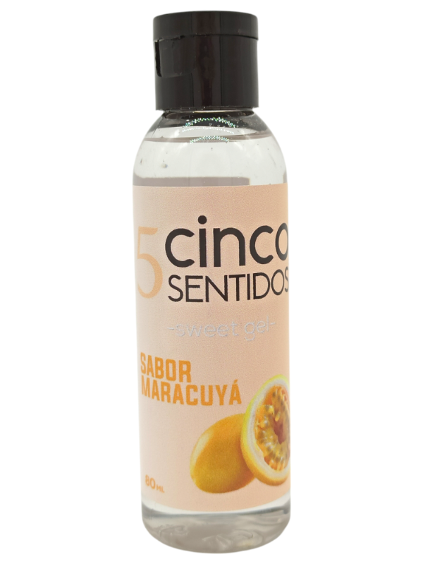 Producto - GEL COMESTIBLE SABOR MARACUYA 80ML. 5SGMARACUYA