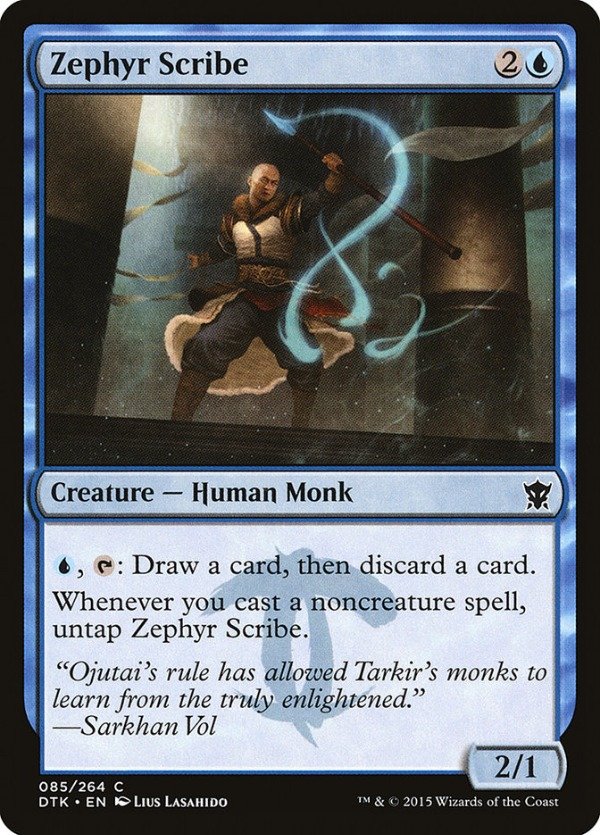 Producto - Zephyr Scribe  Dragons of Tarkir
