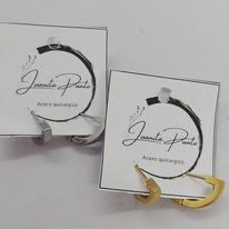 Producto - Aros geometricos dorados