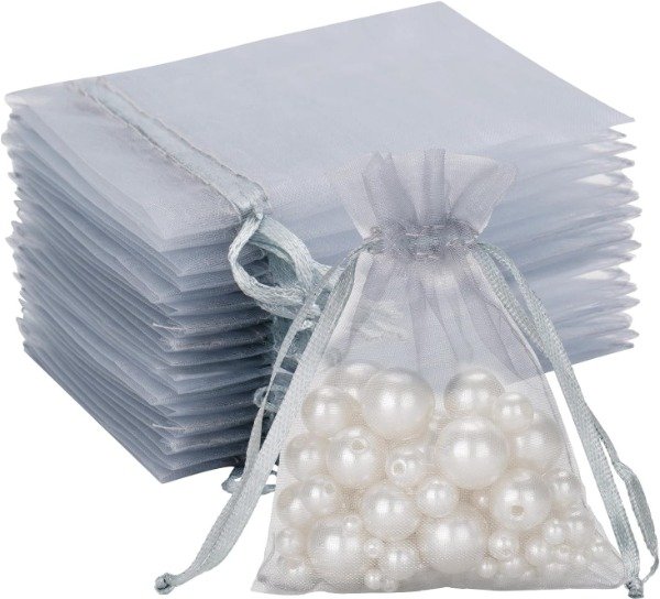 Producto - BOLSA ORGANZA GRIS