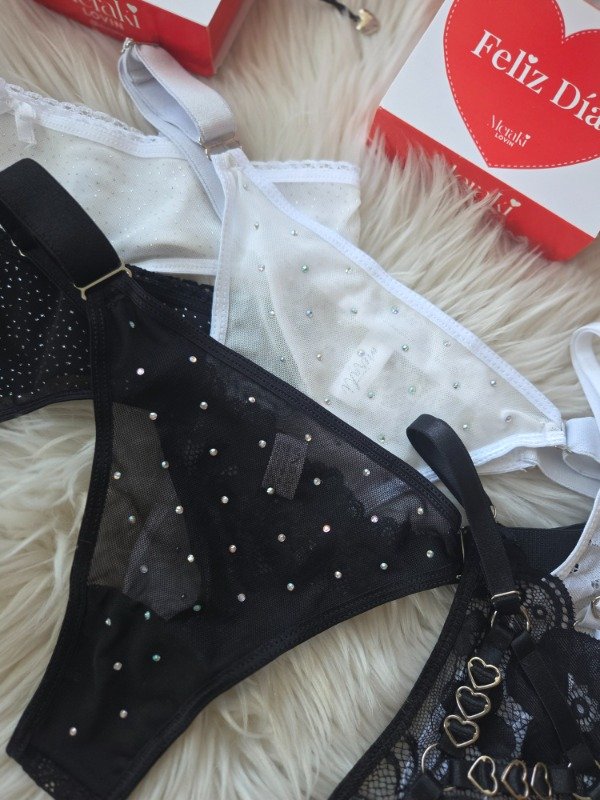 Producto - PACK X2 Colaless regulables b.ancho strass - 12000 Ef