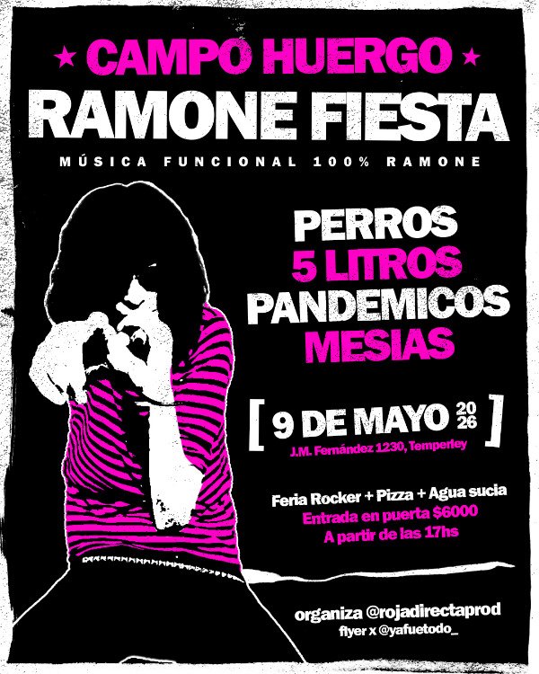 Producto - Perros/5 litros/Pandémicos/Mesías (Sábado 9 de mayo)