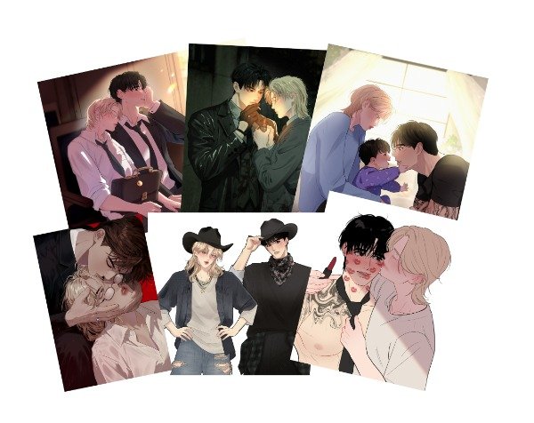 Producto - Jikook Art Print: Set of 6 (A5 Collection) - 1