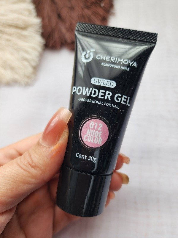 Producto - Powder Gel Cherimoya 30g Polygel 012 Nude Color