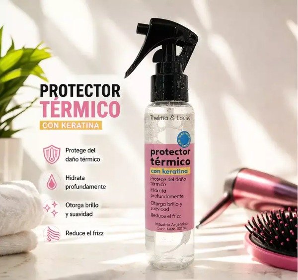 Producto - Protector termico con keratina 100ml (801224) THELMA y LOUISE