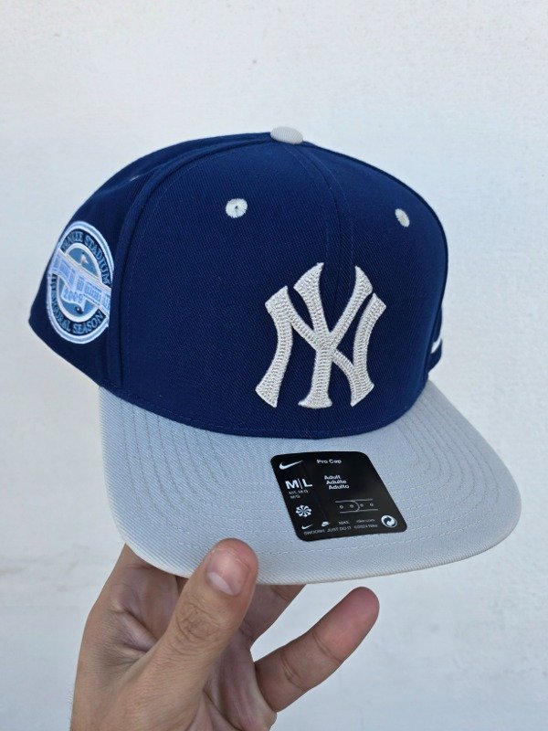 New york yankees inaugural season 2009 nike pro performance snapback navy cream