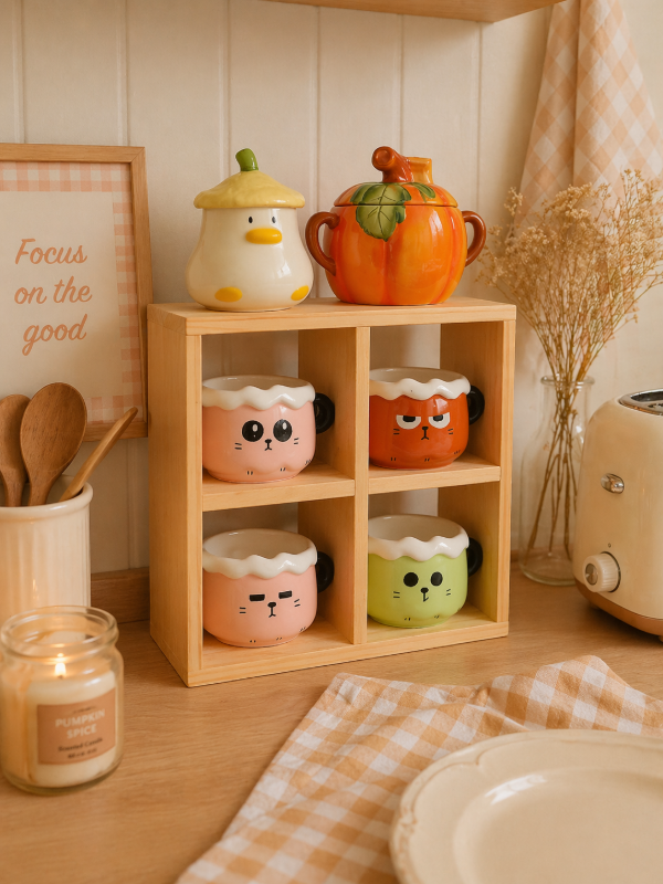 Producto - Organizador de tazas x4 sin fondo