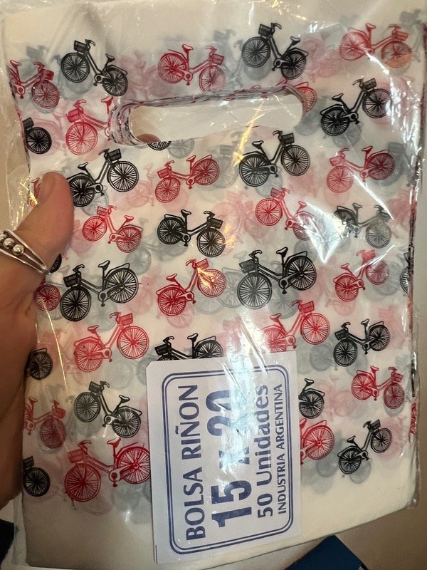 Producto - 50 bolsas 15x20 bicis