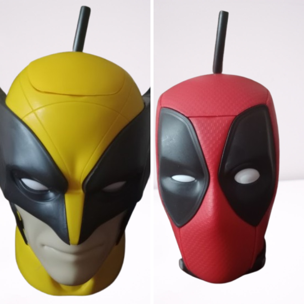 Producto - Wolverine y Deadpool (2024) - Vasos 3D Coleccionables  Edicion Cinemark/Hoyts