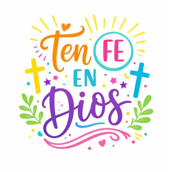 Producto - Sticker TEN FE EN DIOS