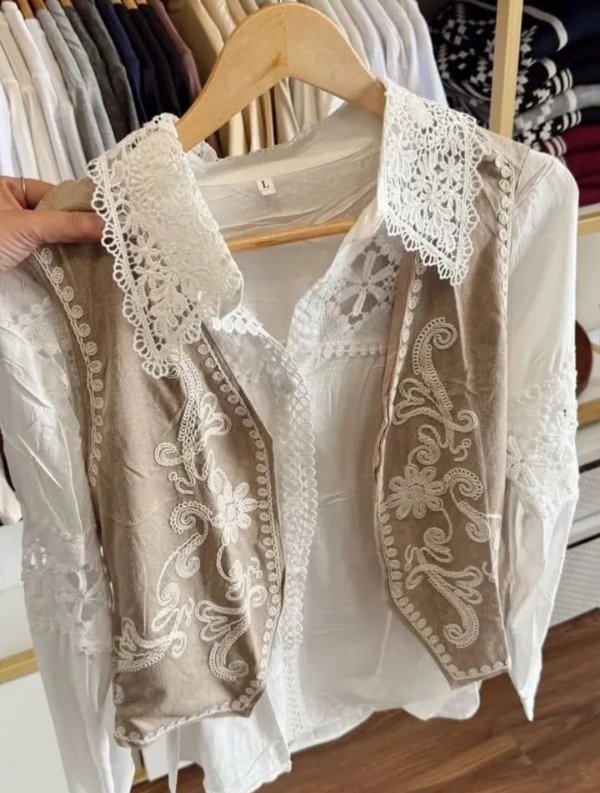 Producto - Chaleco LIZ Bordado