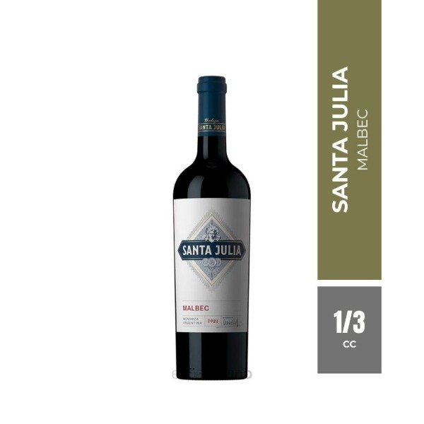 Producto - Vino Santa Julia Malbec 1/3