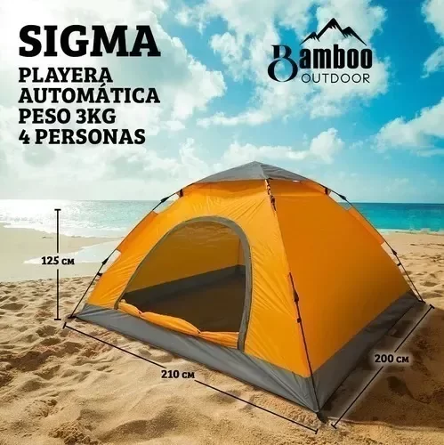 Producto - Carpa sigma autoarmable 4P