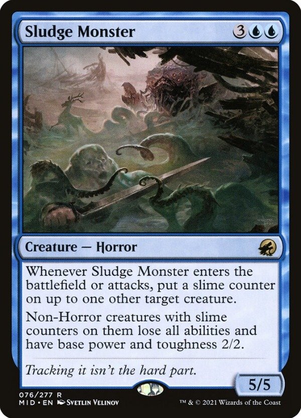 Producto - Sludge Monster  Innistrad: Midnight Hunt